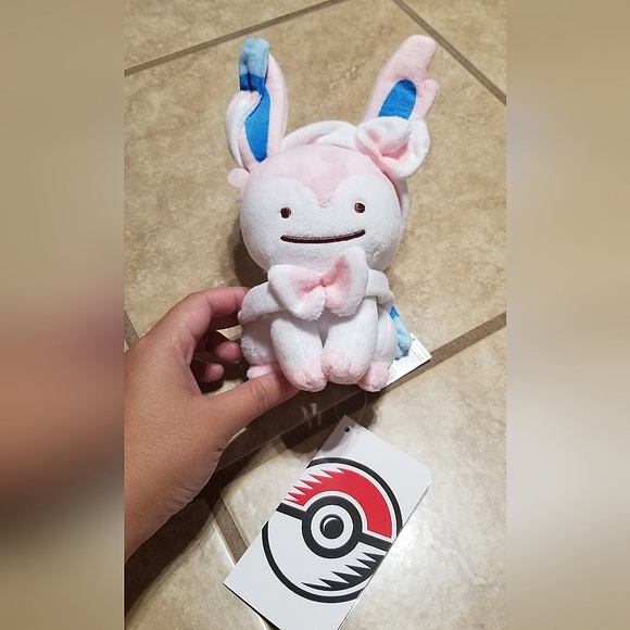Pokemon Center Ditto As Sylveon Plush